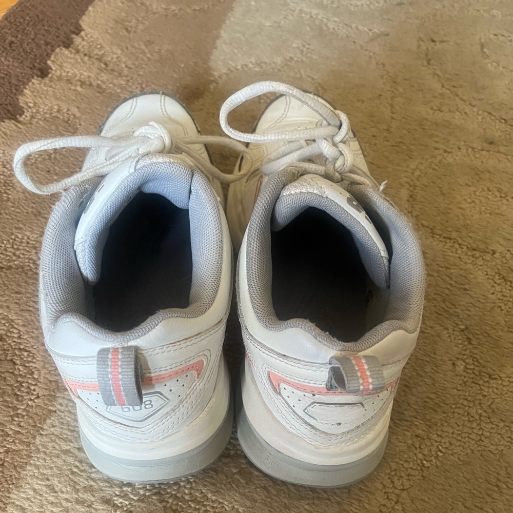 Women’s New Balance 608 v5 White, Pink & Grey Sneakers- Size 7 - Picture 10 of 11